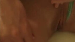 Sexy brunette babe sucks stiff cock porn video